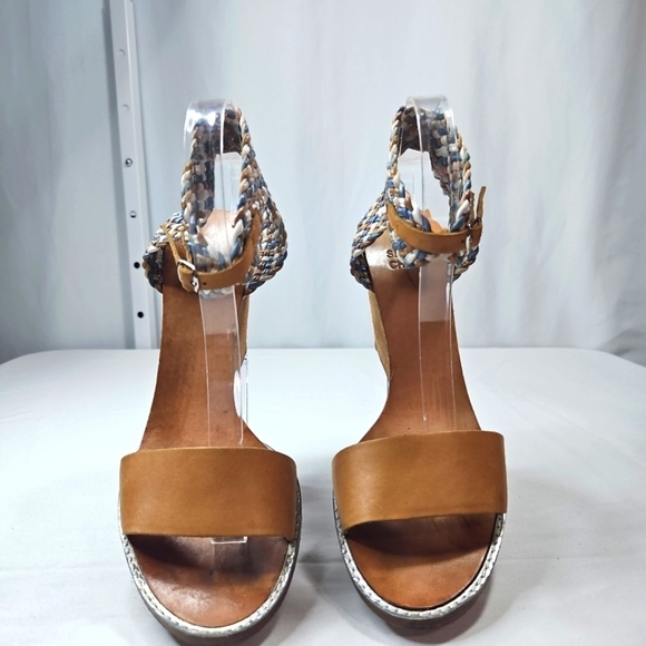 See By Chloe Braided Women's Wedge Heels Sandals Size 41 - Picture 3 of 9
